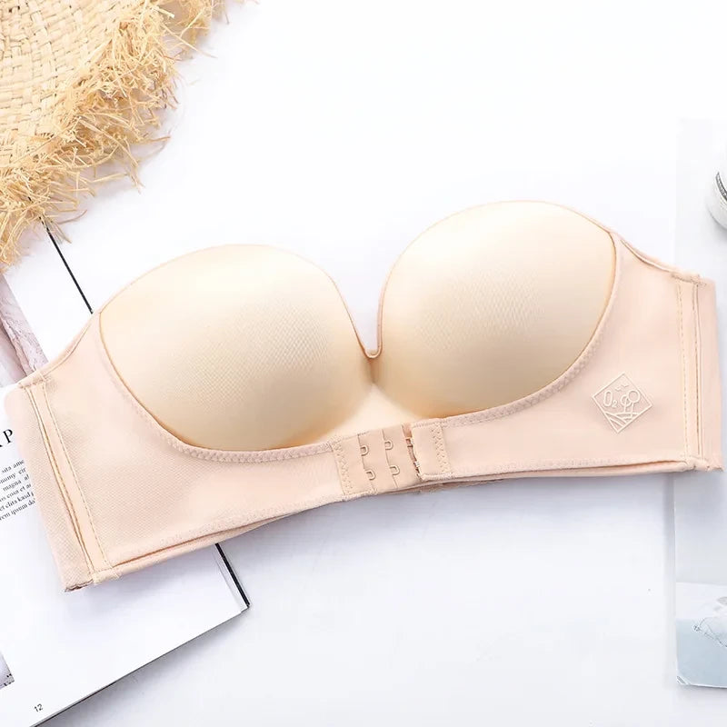 Women's Strapless Push-Up Bra