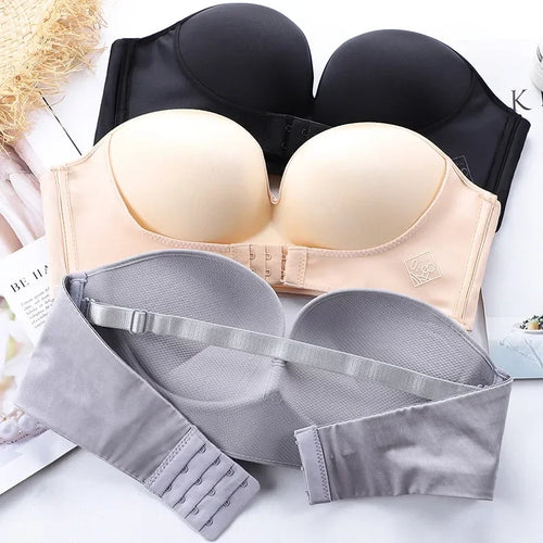 Women's Strapless Push-Up Bra