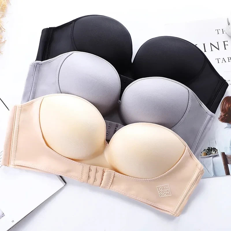 Women's Strapless Push-Up Bra